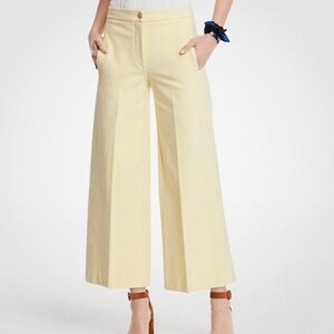 NWT Ann Taylor High Rise Wide Leg Crop 4